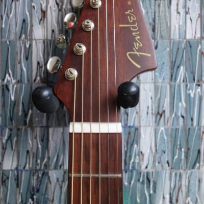 Fender Malibu Special Electro-Acoustic Guitar, Mahogany image 4