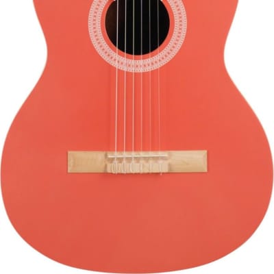 Cordoba C1 Matiz Protege Nylon-String Classical Guitar, Coral w/ Gig Bag image 1