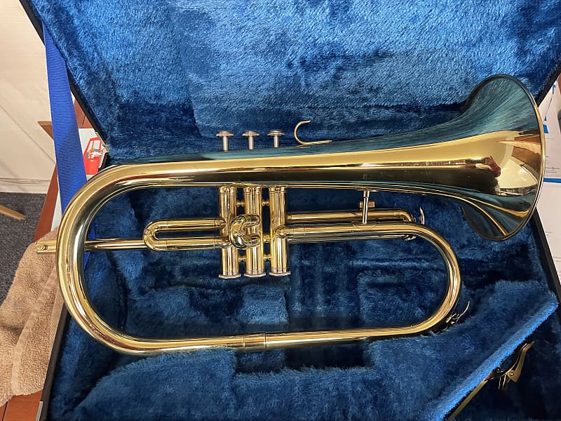 YAMAHA YFH-231 フリューゲルホルン Yamaha YFH-231 Flugelhorn w/Case USED - The Music Den