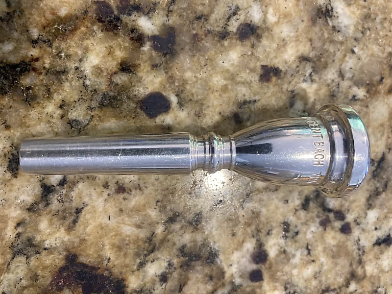 Bach Trumpet mouthpiece 7MV 2021 - Silver image 1