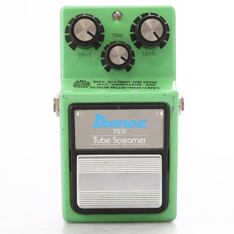 ギター ANALOG.MAN / Ibanez TS9 Tube Screamer Ibanez TS9 Tube Screamer with Analogman Mod Green | Reverb