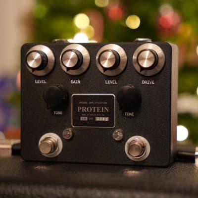 Reverb.com listing, price, conditions, and images for browne-amplification-protein-dual-overdrive-black