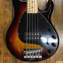 Ernie Ball Music Man StingRay 5 5-String Bass 2016 Vintage Sunburst w/Original Hardshell Case