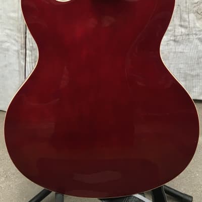Washburn HB30CH Hollowbody Electric Guitar – Cherry image 8