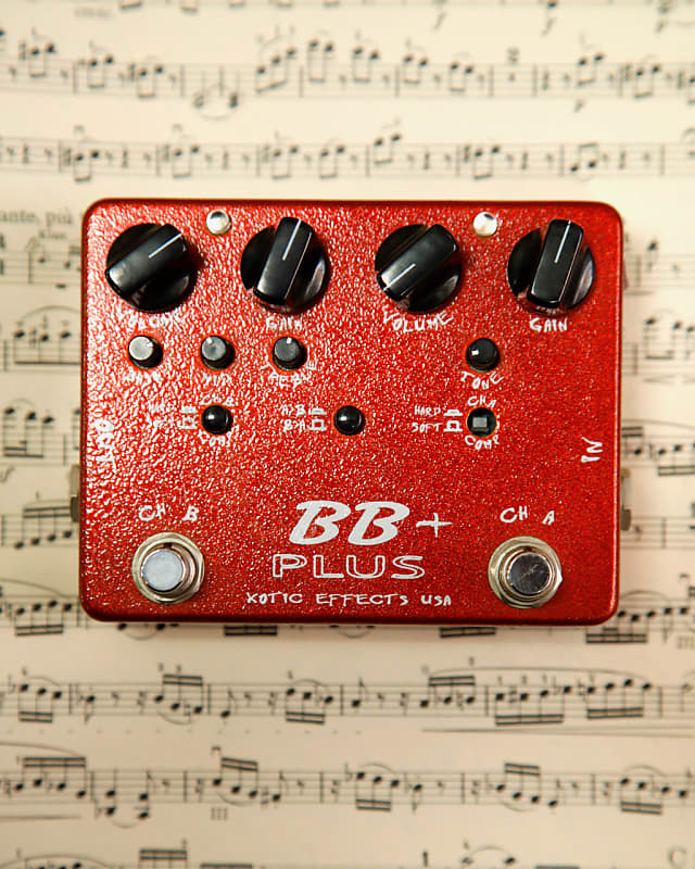 XOTIC ( エキゾティック ) BB Plus 2chギタープリアンプ 送料