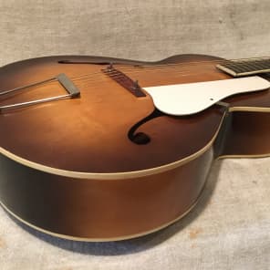 Silvertone Kay N1 / N3 Hollowbody Archtop F-Hole Acoustic Guitar 1950's-1960's Tobacco Burst image 8