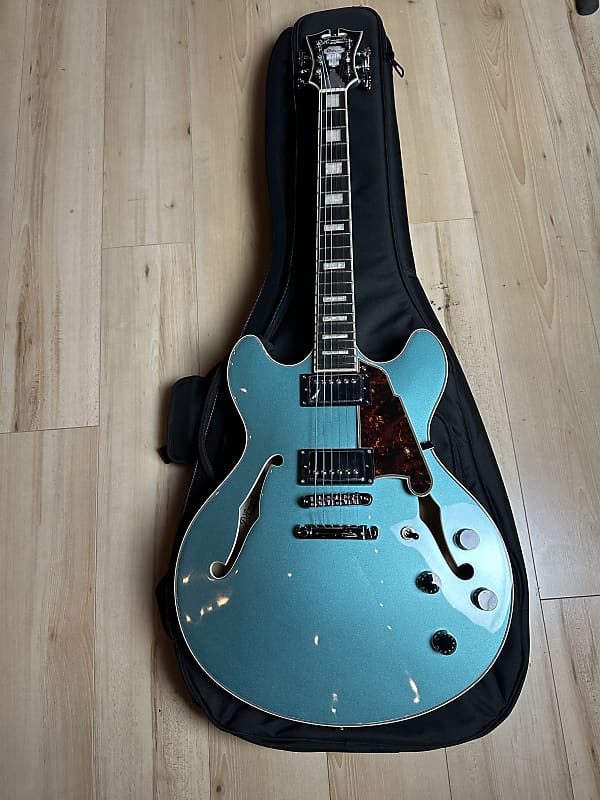 D'Angelico Premier DC Semi-Hollow Double Cutaway with Stop