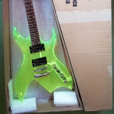 Bc Rich Bich Acrylic Antifreeze Green NEW! NEW! NEW! for sale