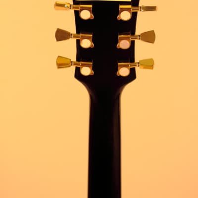 very Rare  GRASS ROOTS | ESP GUITARS MINI Semi Acoustic Black  ES-335 Black image 5