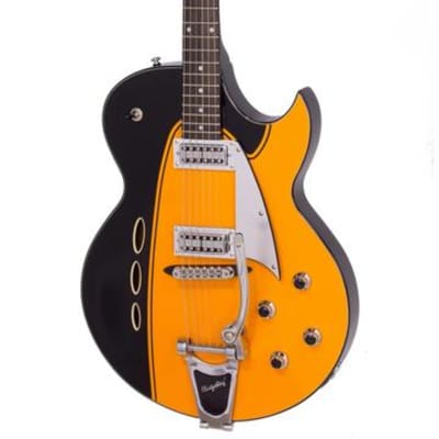 Backlund Rockerbox II DLX  Semi-Hollow Maple Body Mahogany Neck Soft C 6-String Electric Guitar for sale