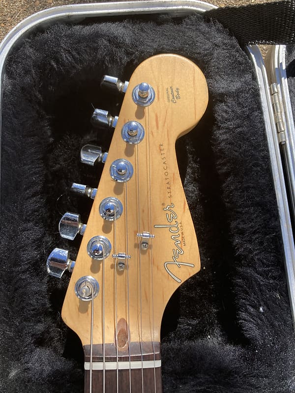 Fender American Highway One Stratocaster Cory Wong Vulfpeck 2002 Sapphire  Blue Transparent