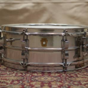 Ludwig Acrolite Prototype 5x14" Aluminum Snare Early 1960s