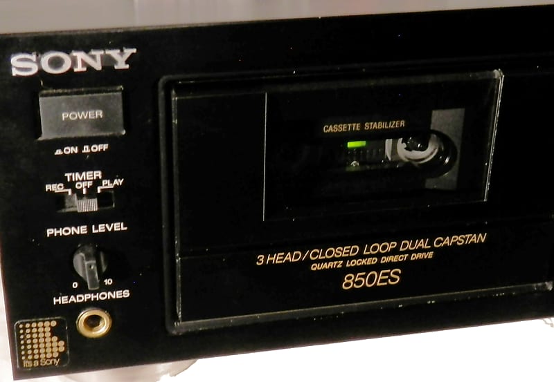 SONY TC-K850ES 850ES 3 Head Closed Loop Dual Capstan Quartz | Reverb