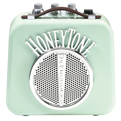 Honey Tone Mini Amplifier ~ Nifty Aqua for sale