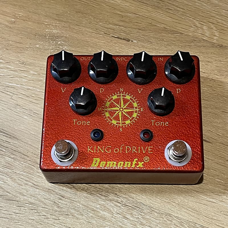 Demonfx King of Drive Dual Overdrive Pedal | Reverb