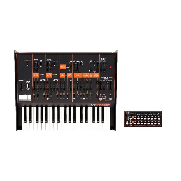 Korg Limited Edition ARP Odyssey FSQ Rev3 with SQ-1 Sequencer Bundle image 1