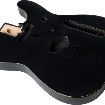 Fender Road Worn 50's Telecaster SS Alder Body, Black image 3
