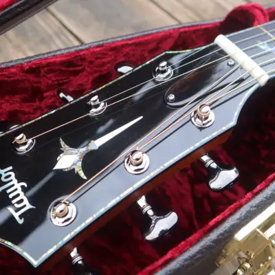Taylor ps14ce FLTD sinker redwood&ebony limited accoustic guitar with pickup image 13
