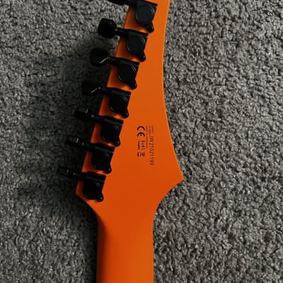 2021 Solar Guitars A2.7ON – Orange Neon Matte 7-String image 5