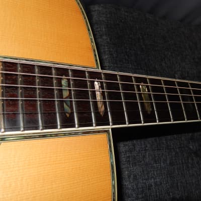 MADE IN JAPAN 1976 - RIDER R500D - ABSOLUTELY AMAZING - MARTIN D45 STYLE - ACOUSTIC GUITAR imagen 5
