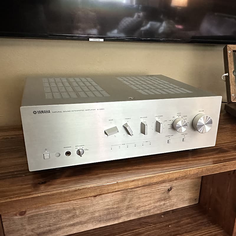 Yamaha A S   Silver Integrated Amplifier with DAC   Reverb