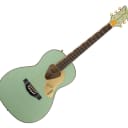 Used Gretsch G5021E Rancher Penguin Parlor Acoustic/Electric - Mint Metallic