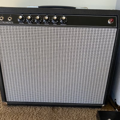 '64 Princeton Reverb 14 Watt 1x10" Hand Wired Tube Amp Guitar Combo Black Face Made in USA image 1