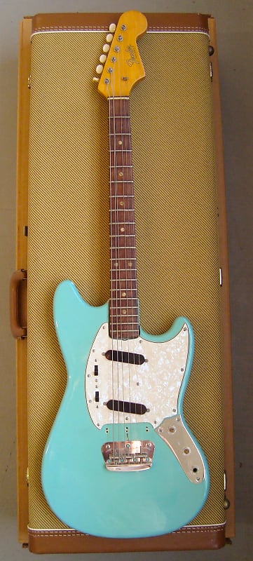 1960s Fender Duo Sonic II Daphne Blue image 1