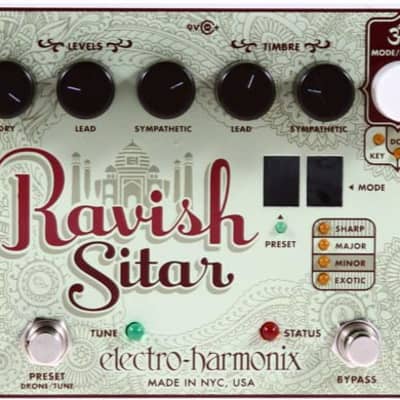 Electro-Harmonix Ravish Sitar Pedal | Reverb Canada