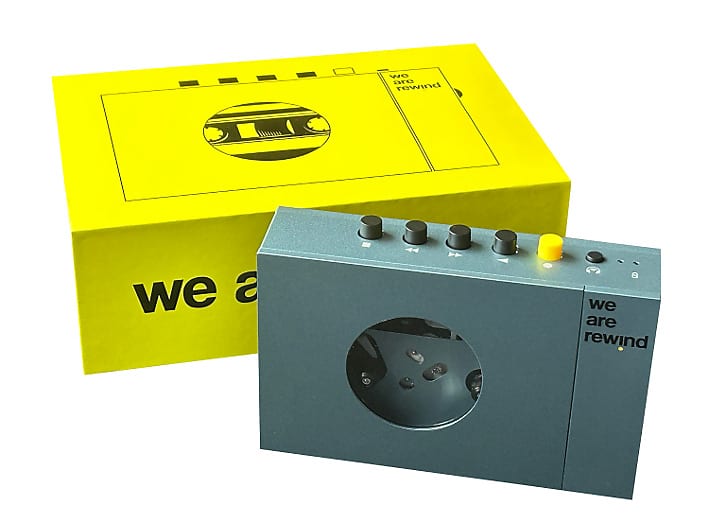 We Are Rewind (KURT) Stereo Bluetooth Cassette Player | Reverb