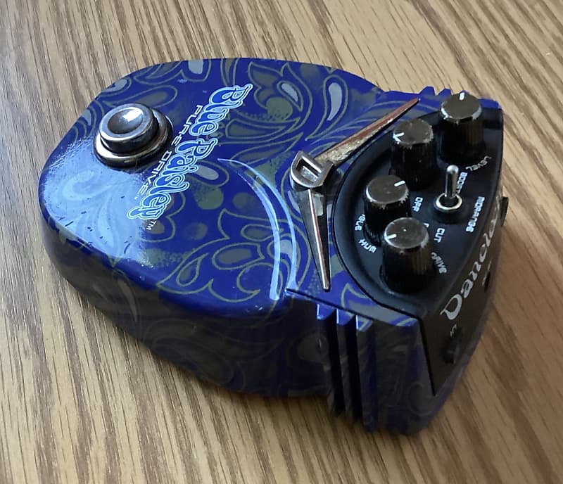 Danelectro Blue Paisley Pure Drive Pedal Blue Paisley Pure