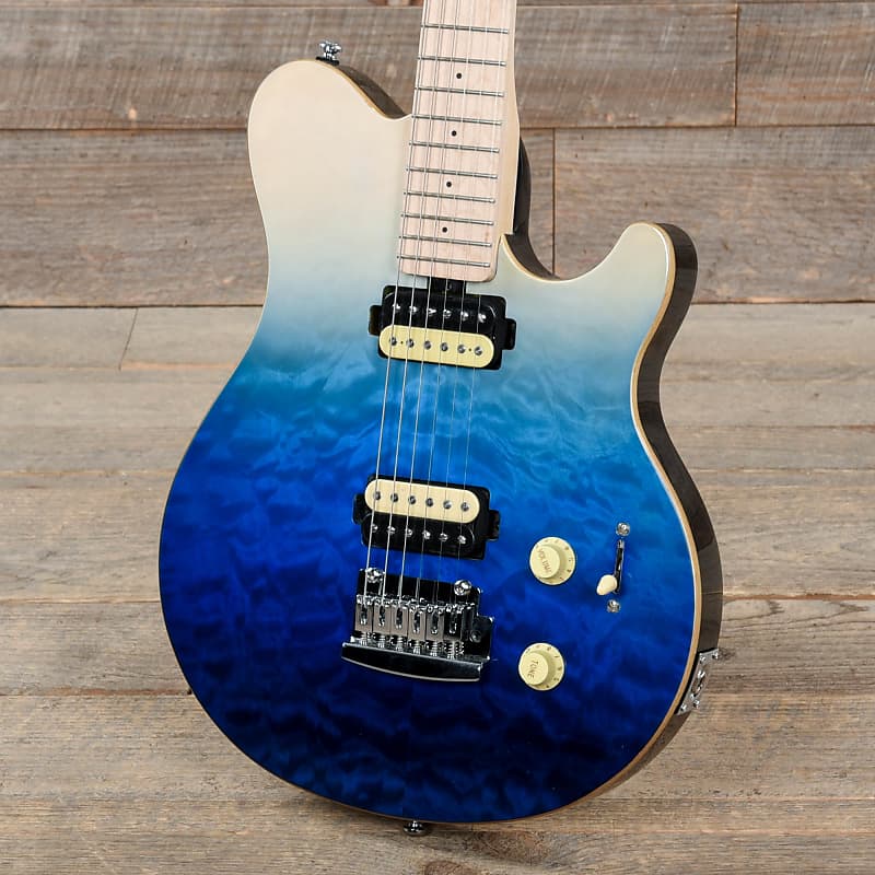 Sterling by Music Man Axis Spectrum Blue