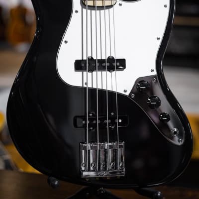 Fender Geddy Lee Jazz Bass - Maple Fingerboard - Black w/Deluxe Gig Bag - Floor Model image 3