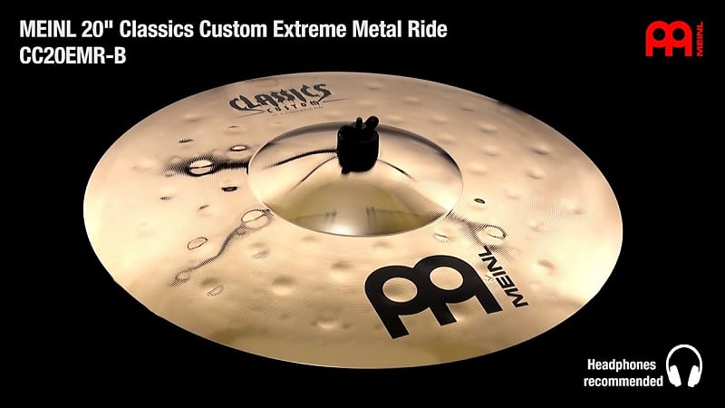 Meinl Classics Custom Extreme Metal Ride Cymbal 20 image 1