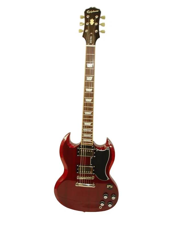 Epiphone G-400 Pro SG チェリーレッド Epiphone G-400 Vintage SG - Worn Cherry | Long & McQuade