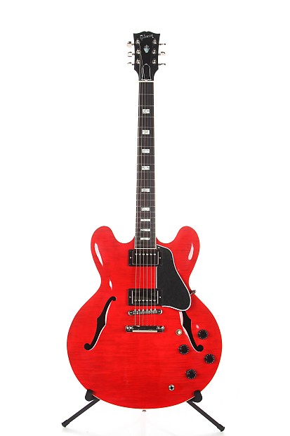 2025人気特価 ES-335 Memphis Gibson 2017 Slim Reverb | Cherry Figured Neck ギター