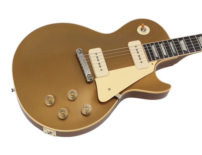 ギター Gibson Custom Shop 54 gold top Gibson Custom Shop 1954 Les Paul Goldtop Reissue Double Gold