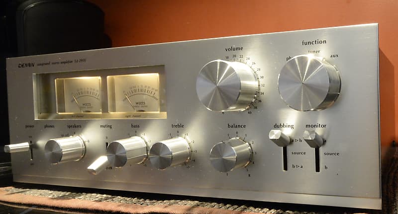 Denon SA-3900 1970's Stereo integrated amplifier MINT | Reverb