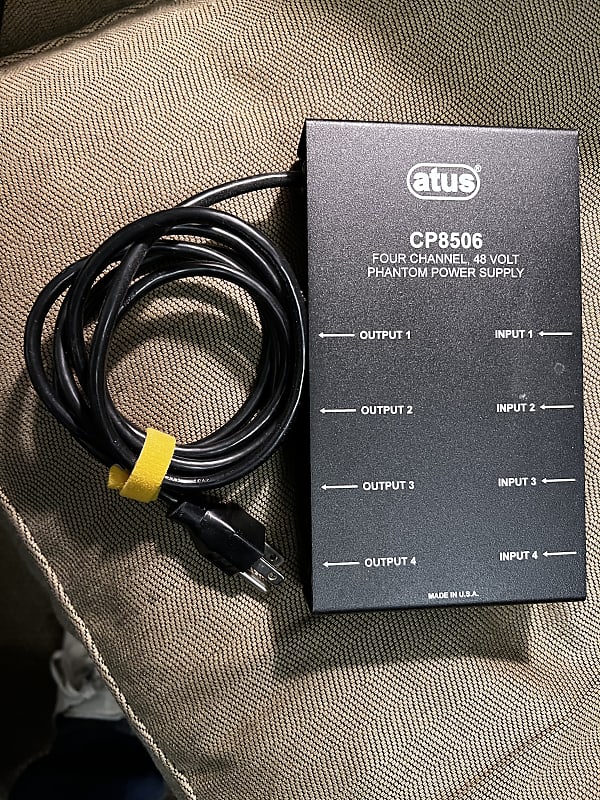 Audio Technica ATUS CP8506 Phantom Power Supply Reverb