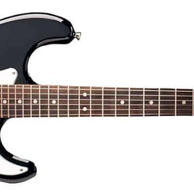 Jay Turser JT-300-BK 300 Series Double Cutaway Maple Neck 6-String Electric Guitar - Black-(B-Stock) image 2