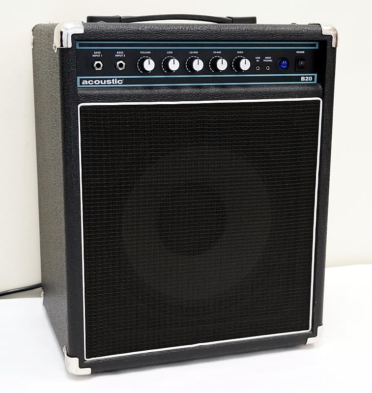 Acoustic B20 20watt Bass Amplifier (used) Reverb