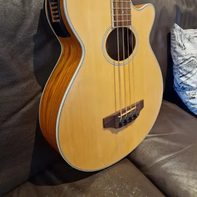Crafter BA400EQ Electro-Acoustic Bass with Hard Case. Excellent Condition. image 3