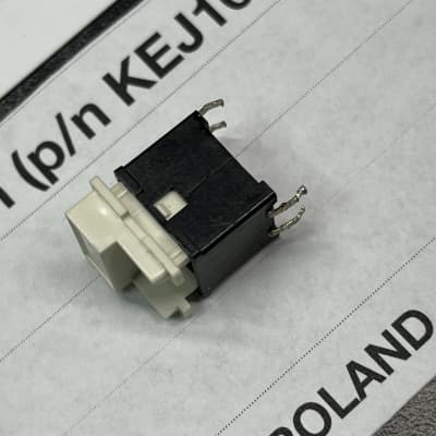 ORIGINAL Roland Replacement Push/Tact Switch (KEJ10901) for Juno-60, JSQ-60, MSQ-100, EP-6060, EP-11, etc image 2