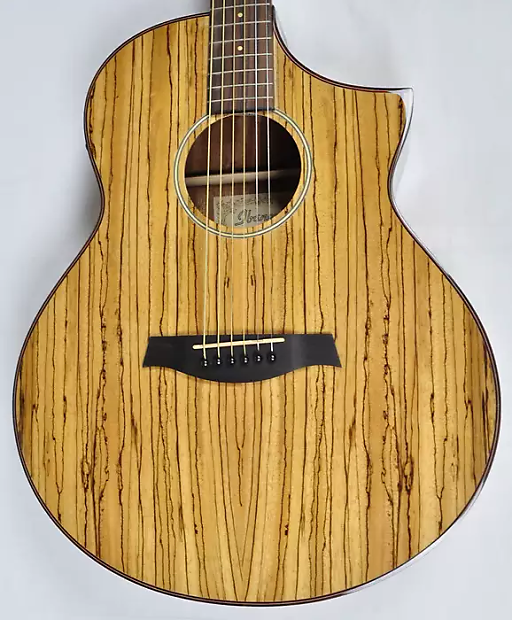 Ibanez AEW40ZWNT Exotic Wood Series Acoustic-Electric Guitar image 2