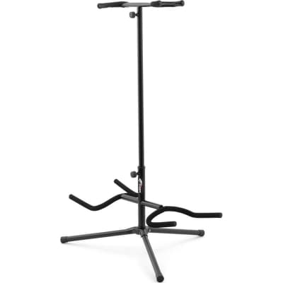 Tiger GST100 Double Guitar Stand, Black for sale