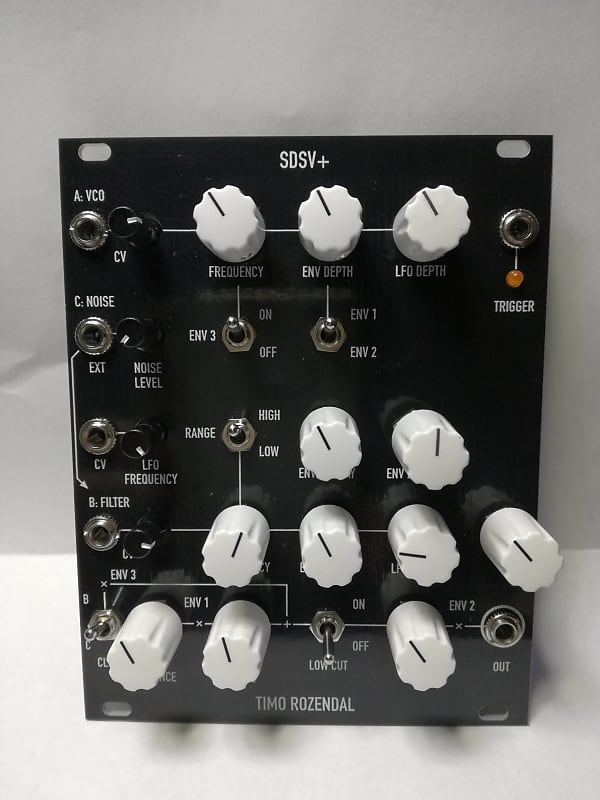 Simmons SDSV+ TImo Rozendal Eurorack Clone 2019