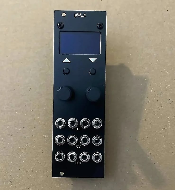 MXMXMX Micro Ornament&Crime eurorack module uO_c Squares & Reverb