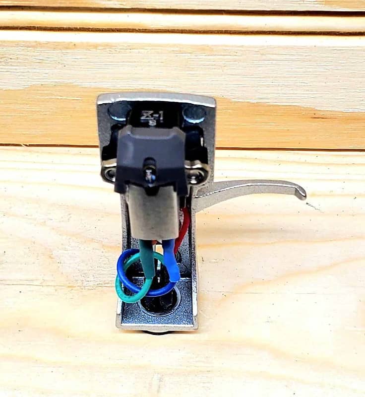 JVC Victor Z1&#039;s Phono Cartridge - BLACK/ALUMINUM  			