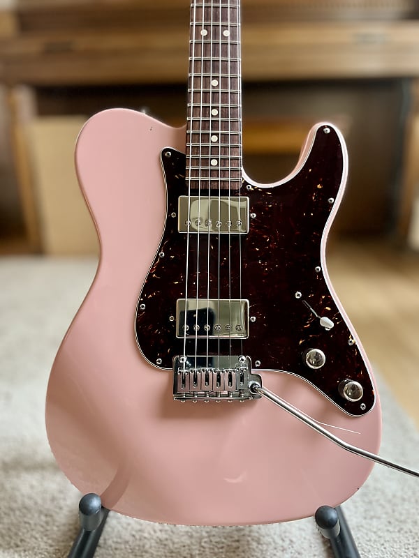 Warmoth Hybrid Tele - Pink | Reverb