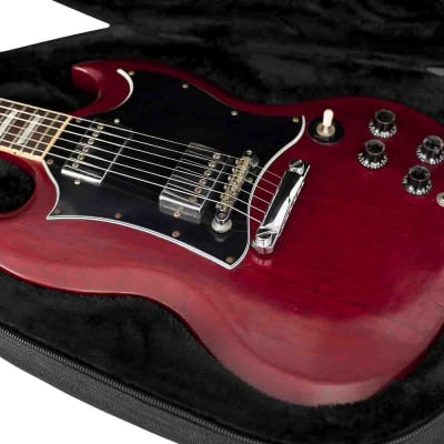 Gator Cases GL-SG Rigid EPS Polyfoam Lightweight Guitar Case for Solid-Body Electrics Gibson SG image 9